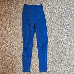 Ptula Julianne Blue High-Waisted Leggings
